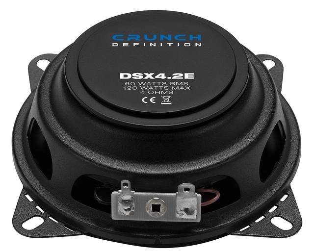 CRUNCH DSX4.2E, 2-veis kompo 10cm 10 cm (4") Komponentsett 