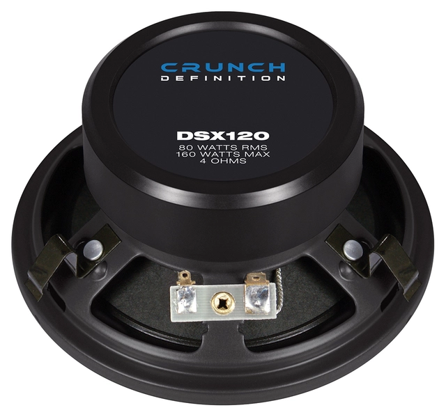 CRUNCH DSX120, 2-veis koaxial 12 cm 12 cm koaxial høyttalere 