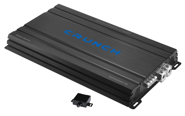 CRUNCH GPX5500.1D Digital Monoforsterker Class D Digital Monoforsterker 