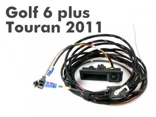 Kufatec Ryggekamerapakke VW Golf 6 Plus m/RNS315/RNS510/RCD510* 