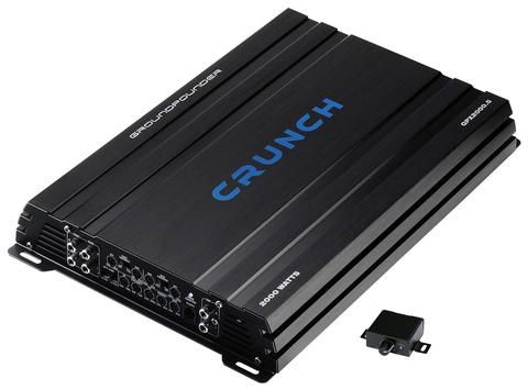 CRUNCH GPX2000.5, 5-kanals forsterker Class A/B &amp; D Hybrid 5-kanals forsterker