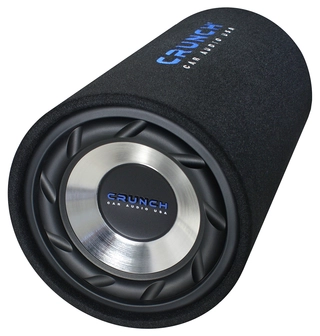 CRUNCH GTS-250 Tube-subwoofer 25 cm (10&quot;) Singel Bassrefleks