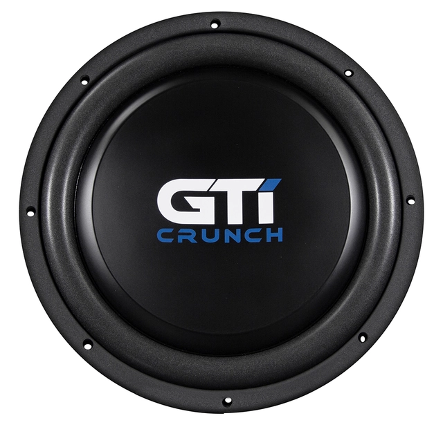 CRUNCH GTI124, 12" slim subwoofer 30 cm (12") Flat Subwoofer 