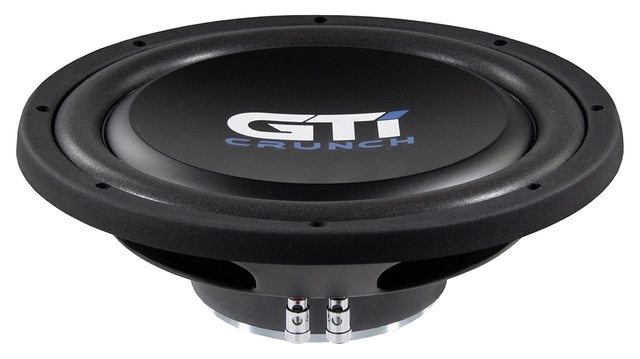 CRUNCH GTI124, 12" slim subwoofer 30 cm (12") Flat Subwoofer 