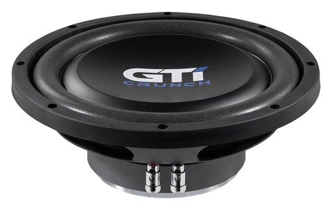 CRUNCH GTI104, 10" slim subwoofer 25 cm (10") Flat Subwoofer