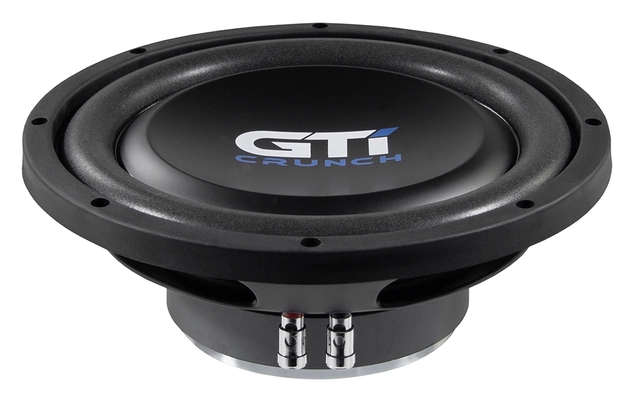 CRUNCH GTI104, 10" slim subwoofer 25 cm (10") Flat Subwoofer 