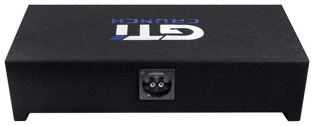 CRUNCH GTI200S 2x8" Downfire-basskasse 8" downfire basskasse med slave 