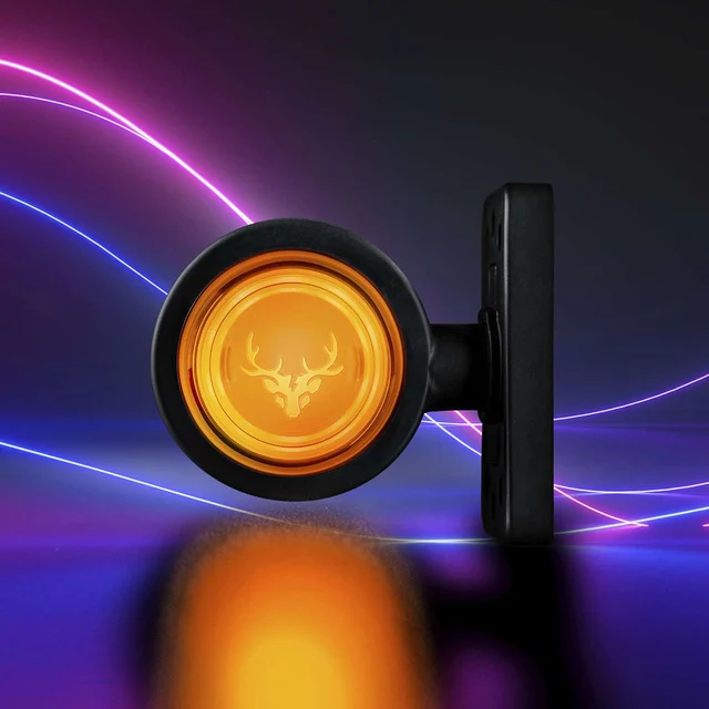 Strands Posisjonslys Freedom Viking LED, amber/oransje 12-24V 