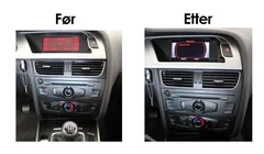 Kufatec Audi oppgraderingspakke A4 (8K) Fra Chorus til Concert (--&gt;2012)