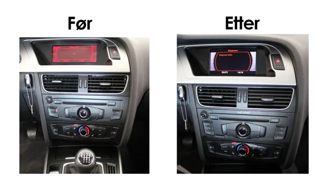 Kufatec Audi oppgraderingspakke A4 (8K) Fra Chorus til Concert (-->2012) 