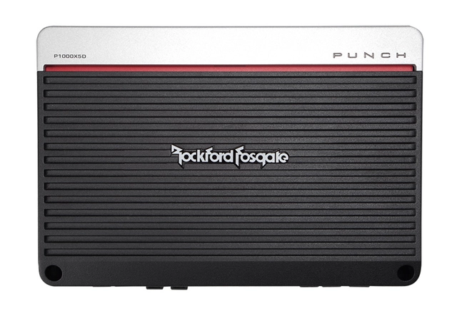 Rockford Fosgate Bilforsterker Punch 5-kanaler, 2 Ohm stabil 