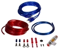 CRUNCH CRK10 Kabelkit 10 mm² Komplett forsterker kit inkl RCA