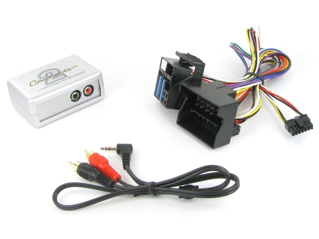 Connects2 AUX interface BMW 2001 --> m/Quadlock plugg 