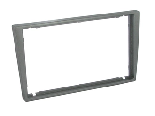 Connects2 Monteringsramme 2-DIN Opel - Headunits &quot;uten knekk&quot; Lys gr&#229;