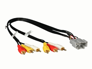 Metra Rear Seat Entertainment retention GM mod med LAN29 system