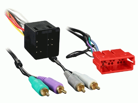 Metra Aktiv-adapter, Se egen liste Audi m/16-pins mini-ISO