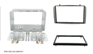 Connects2 Premium monteringskit 2-DIN 147/GT (2004 - 2010) Antrasitt