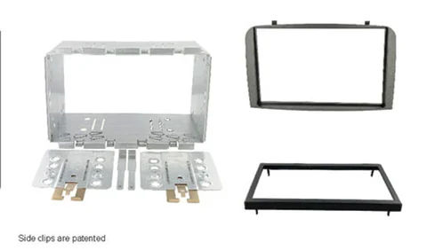 Connects2 Premium monteringskit 2-DIN 147/GT (2004 - 2010) Antrasitt 