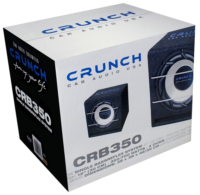CRUNCH CRB-350 Single Bassreflekskasse 30 cm (12") Single Bassreflekskasse 