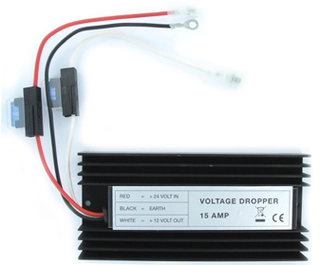 Connects2 24v til 12v inverter 10A 
