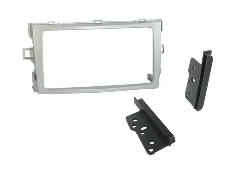 Connects2 Monteringskit 2-DIN Toyota Verso (2009 - 2016) u/Navi Sølv