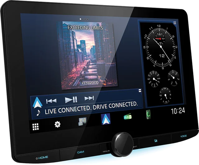 Kenwood DMX9724XDS 2-DIN MEDIASPILLER -  DAB BT USB/IPHONE 
