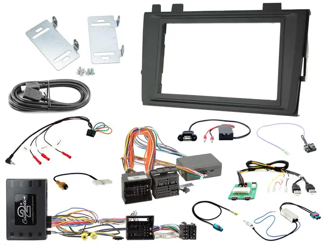 Connects2 Komplett monteringskit 2-DIN VW T6.1. For biler med MIB II (2019 -->) 