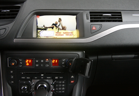 Kufatec Video in motion interface Citroen C5 m/NaviDrive 3D 