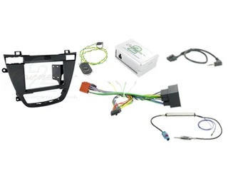 Connects2 Komplett monteringskit 2-DIN Opel Insignia (2008 - 2012) Brun