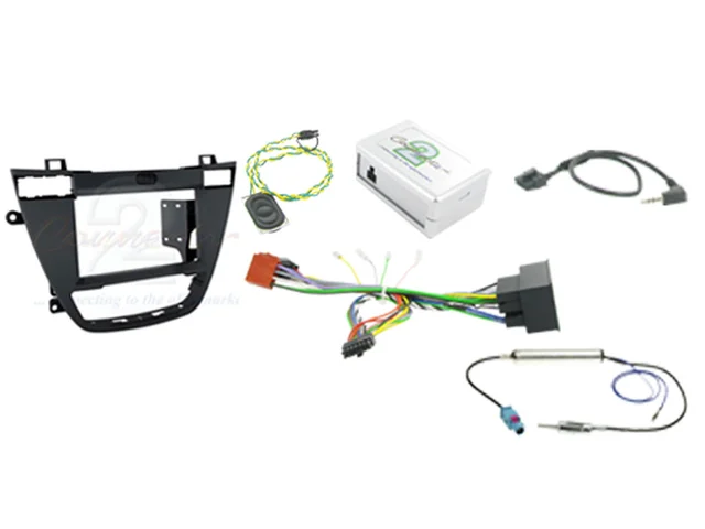 Connects2 Komplett monteringskit 2-DIN Opel Insignia (2008 - 2012) Sort 