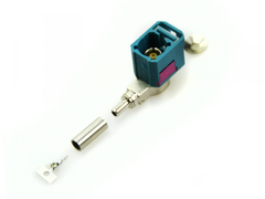 Kufatec Antenneadapter Fakra enkel kontakt - For lodding