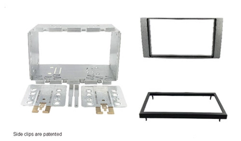 CONNECTS2 Premium monteringskit 2-DIN Ford - Rektangulær - Sort 