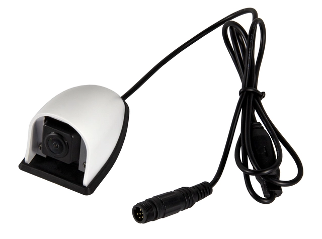 ESX Ryggekamera dråpeformet, hvit Inkl. forlengelseskabel med 15 m lengde 