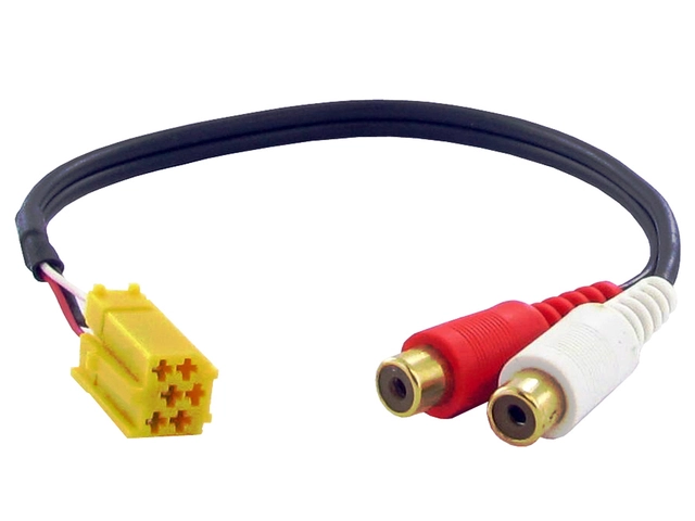 Connects2 AUX-adapter Alfa Romeo (m/mini-ISO) 