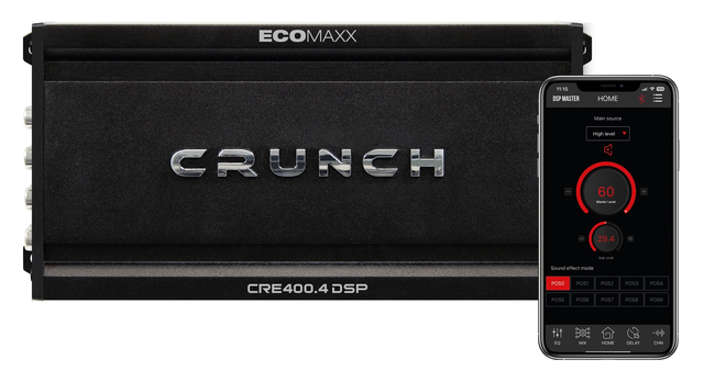 CRUNCH - CRE400.4DSP-ISO.M12 Renault (24-pin) 2012 --> 
