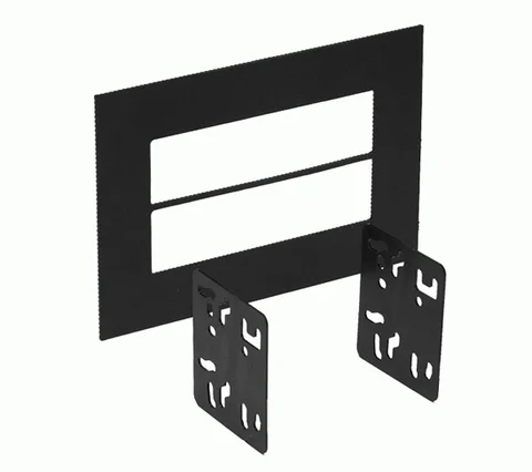 Metra Monteringsramme 1-DIN/2-DIN Universal trim ring med festebraketter 