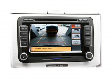 Kufatec VW ryggekamerapakke VW Sharan (2010 -->) m/RNS510/RNS315 