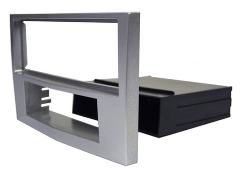 Connects2 Monteringsramme 1-DIN Opel - Headunits "med knekk" Sølv 