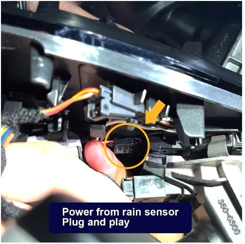 FITCAMX Integrert 4K Dashcam (foran) VW ID.7 (2023 - 2025) sort 