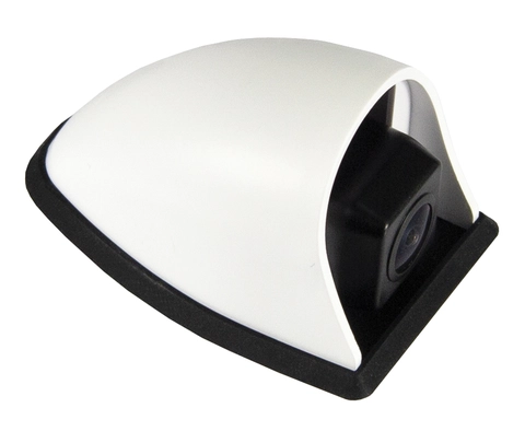 ESX Ryggekamera dr&#229;peformet, hvit Inkl. forlengelseskabel med 15 m lengde