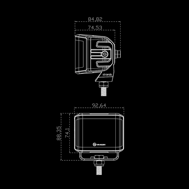 Strands Siberia XP Red Fox arbeidslys Siberia XP Red Fox 