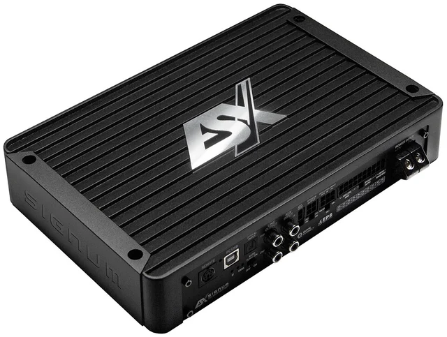 ESX 6-kanals DSP-forsterker 750W RMS i 2 Ohm 