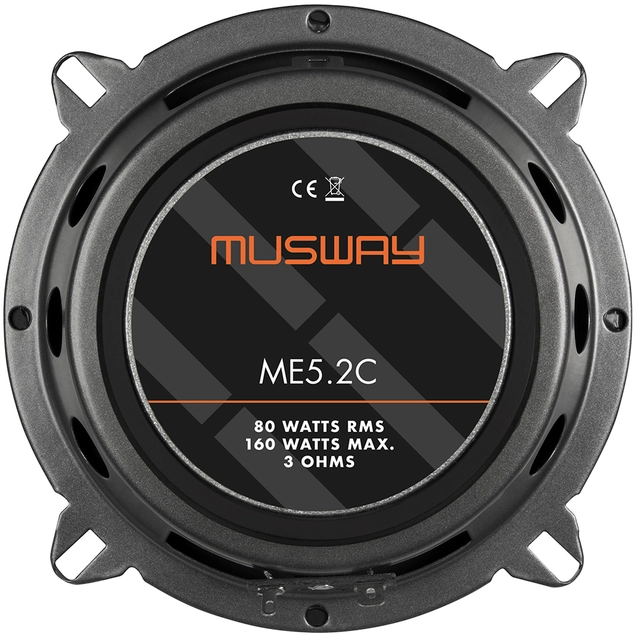 Musway 5¼" komponentsett 5¼"  komponentsett ME 80/160W 