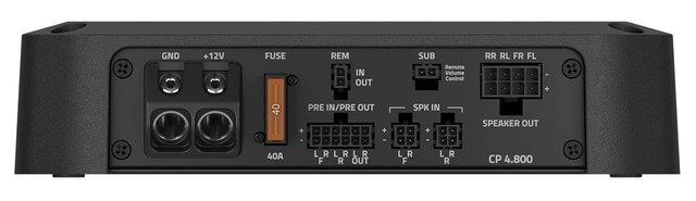 Hertz Cento CP4800 firekanals forsterker 760W RMS @ 2ohm 