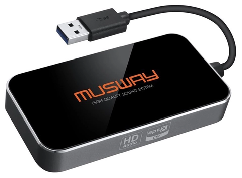 Musway BTS trådløs streaming Passer til alle MUSWAY DSP produkter.
