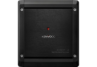 Kenwood X301-4, 4-kanals forsterker 75W RMS x 4 @ 2ohm