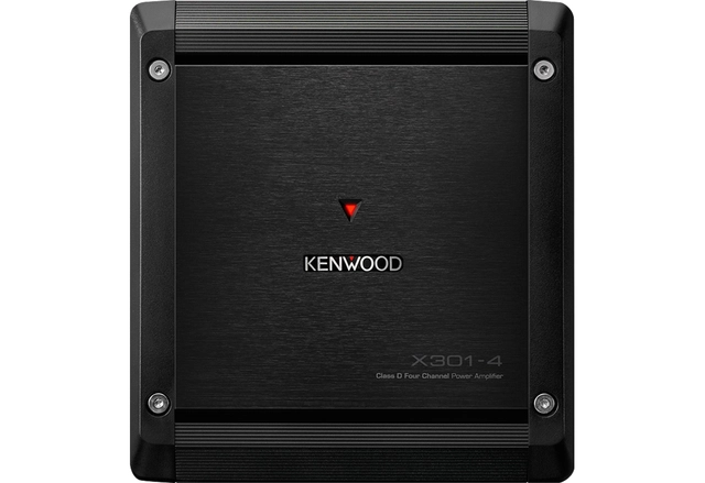 Kenwood X301-4, 4-kanals forsterker 75W RMS x 4 @ 2ohm 