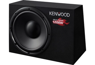 Kenwood lukket basskasse 12&quot; 1200 W maks