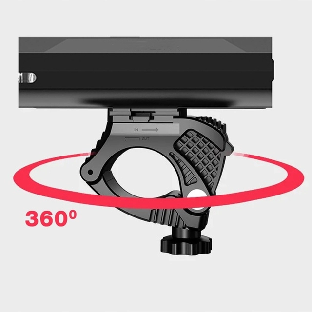 Speras UB1200 lykt for sykkel, inkl UB4 1200lm / 5200mah 