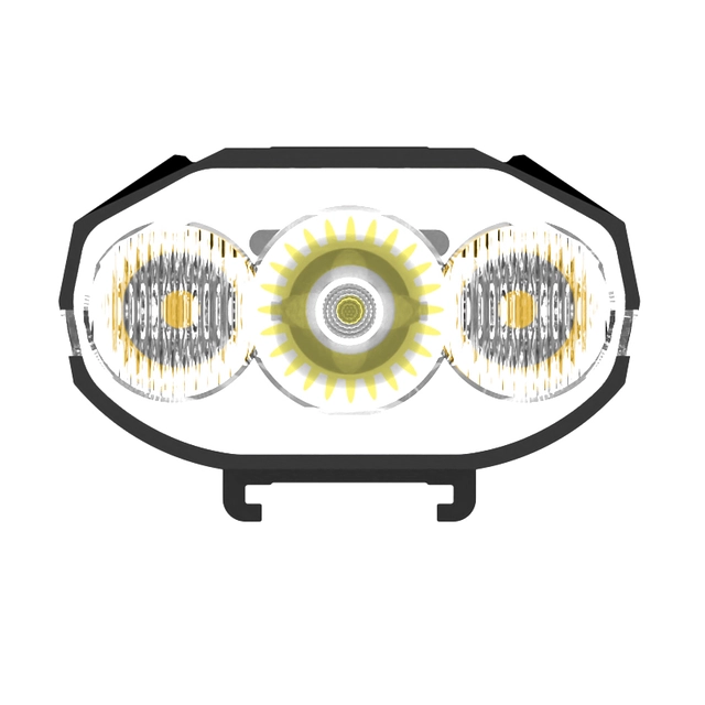 Speras UB1200 lykt for sykkel, inkl UB4 1200lm / 5200mah 